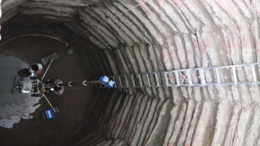 Кладенец с деветстранна конструкция на повече от 2000 г. бе открит в Китай