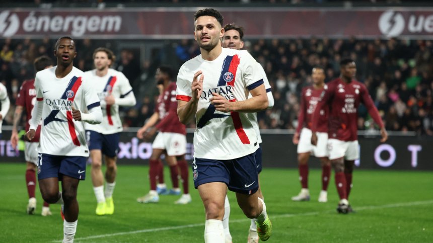 ПСЖ се наложи над "Мец" с 3:2 в зрелищен мач
