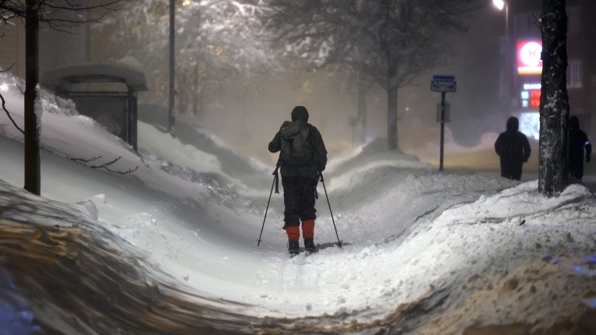 МВнР към българите: Не пътувайте до Западна Норвегия! Снегът ще достигне 40 см