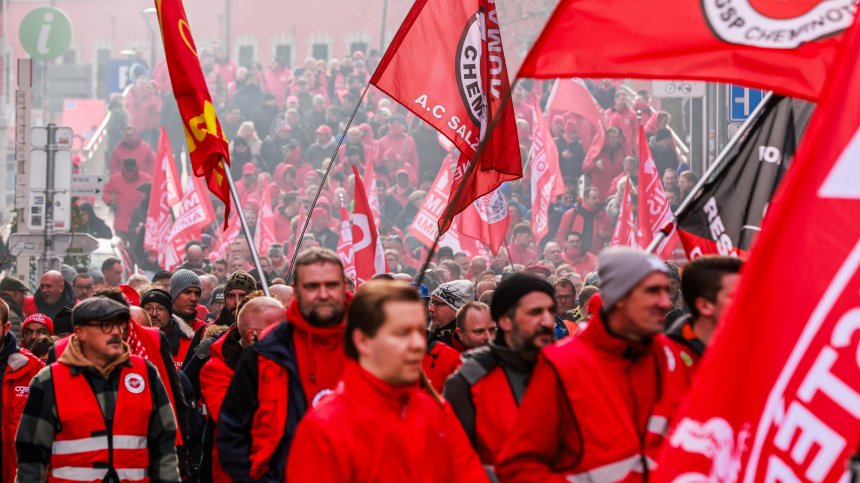 Транспортен хаос в Белгия заради национална стачка на 12 март