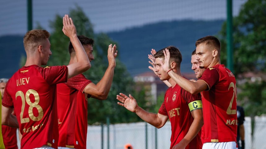 ЦСКА спечели и втората си контрола за деня след 1:0 над "Раднички" (Ниш)
