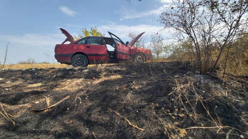 Голям горски пожар гори край старозагорското село Змейово
