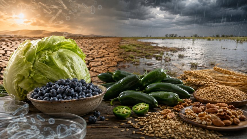 Климатичните промени влизат в чинията ни: Учените предупреждават за опасни храни и инфекции