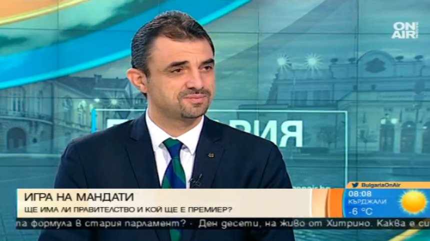 Явор Хайтов: Кабинет без ГЕРБ? Невъзможен в това НС