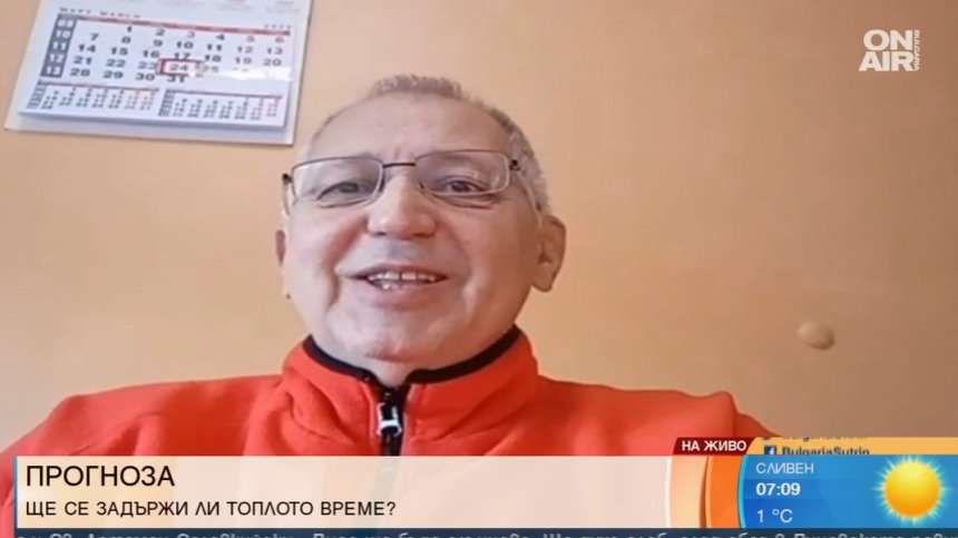 Динамично време: Топло до края на март, захлаждане в първите дни на април