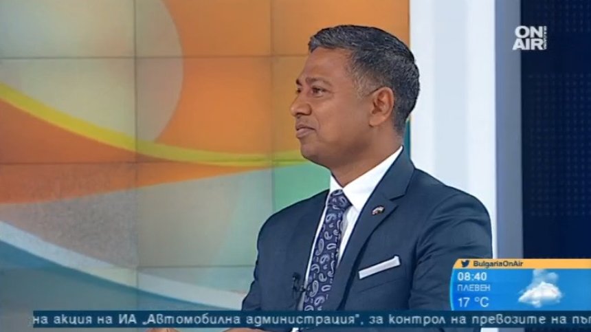 Посланикът на Индия у нас за българо-индийските отношения, пандемията и ваксините