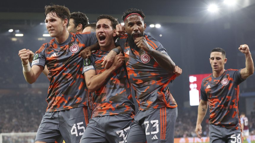 "Олимпиакос" срази "Астън Вила" в Лигата на конференциите