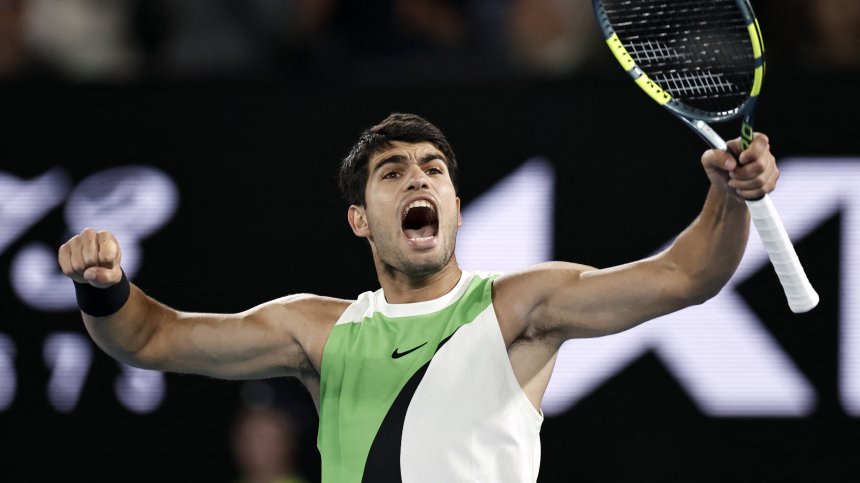 Алкарас грабна първа титла от Australian Open след триумф срещу Джокович