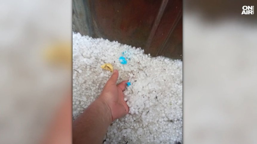 Градушки и силни бури удариха няколко населени места у нас (+ВИДЕО)