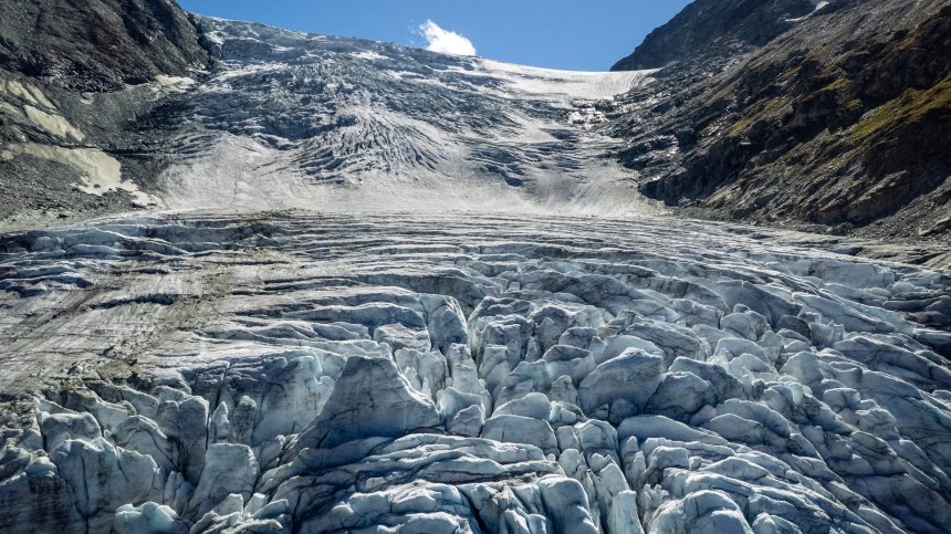 Ледниците в Швейцария се "изпаряват" с рекордни темпове