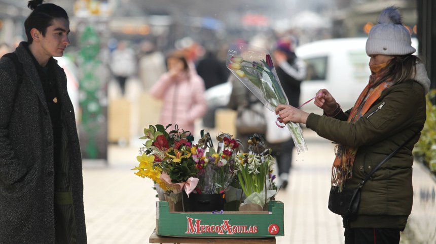 Феерия от цветя, приятни изненади и много настроение по повод 8 март