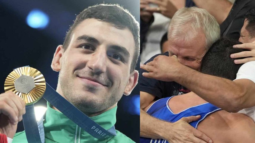 Мъжете също плачат: Семен Новиков просълзи Гриша Ганчев на Игрите в Париж (СНИМКИ)