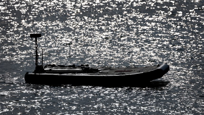 Украински дрон бе открит от рибари в Черно море