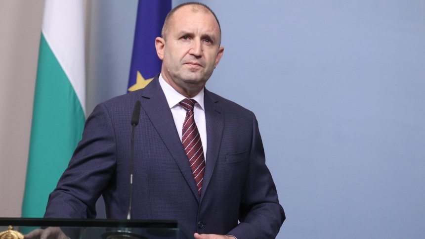 Президентът Румен Радев направи изявление към нацията