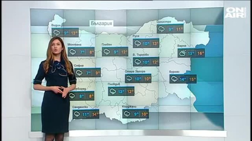 Отново облачно с превалявания, в планините - сняг
