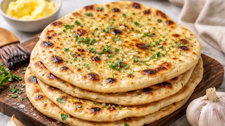 Рецепта за пърленки с масло и чесън