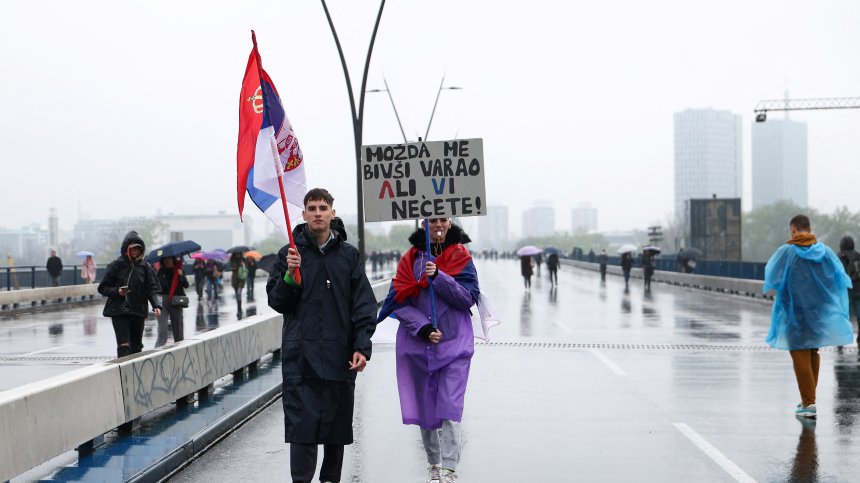 Поредна проява на недоволство в Сърбия