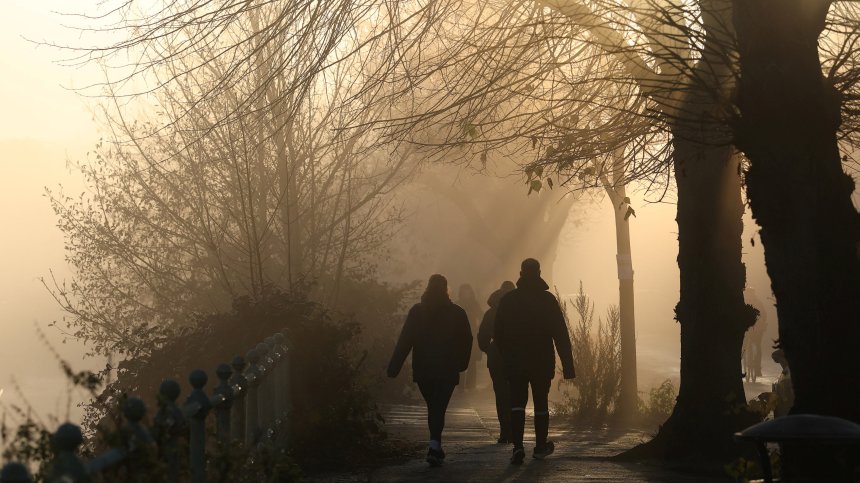 Студ скова Лондон: Гъста мъгла покри столицата на Англия (СНИМКИ)
