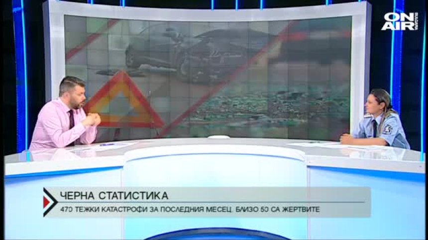 Черна статистика: 470 тежки катастрофи само за месец у нас, 47 са загиналите