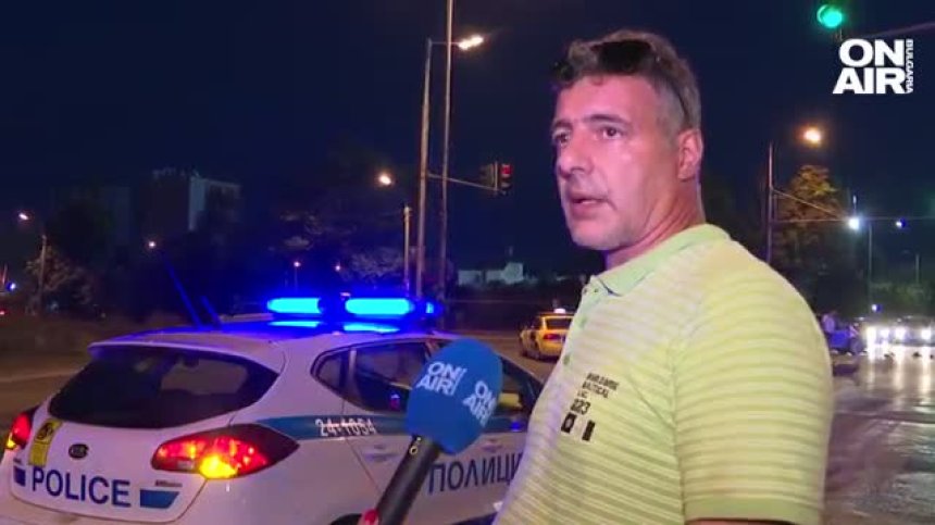 Очевидец на катастрофата с моториста в кв. "Надежда": Беше без каска и екипировка