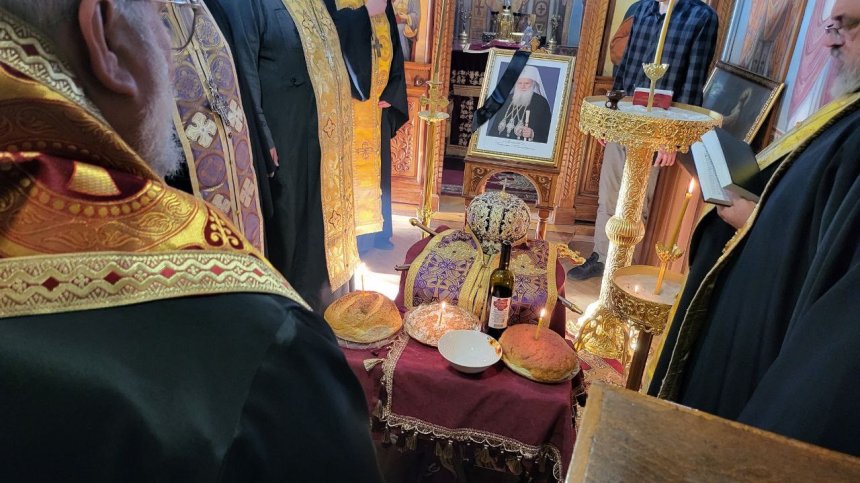 Старозагорският митрополит с панихида за 6 месеца от кончината на патриарх Неофит