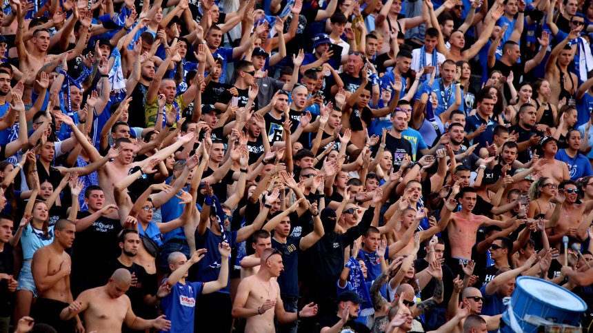 УЕФА наказа жестоко "Левски": 40 000 евро глоба и без "сини" фенове на следващото гостуване