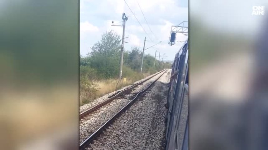 От първо лице за "накъдрените" релси: Добре че машинистът спря навреме