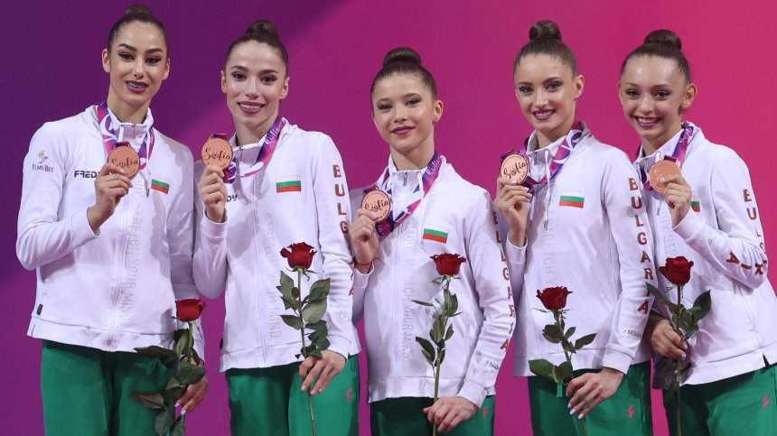 Българските гимнастички грабнаха бронзов медал в Румъния