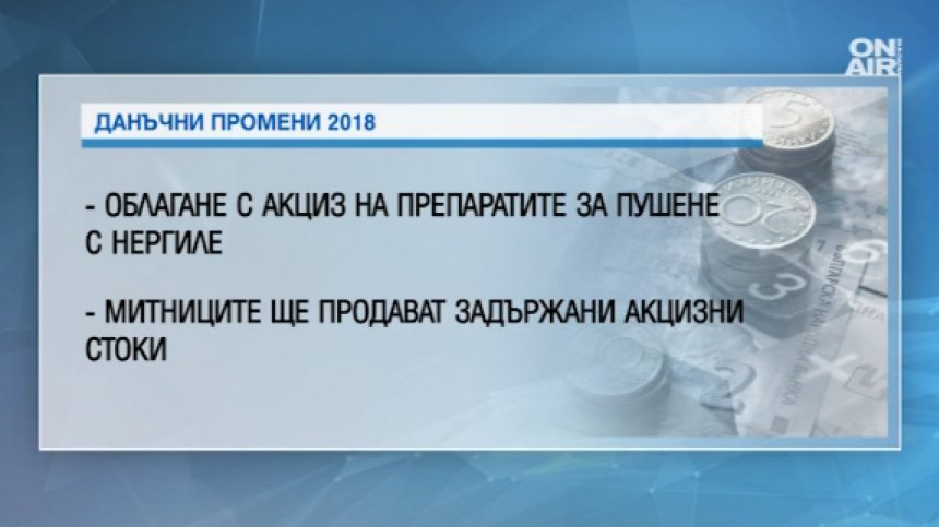 Държавата ще облага с акциз и наргилетата
