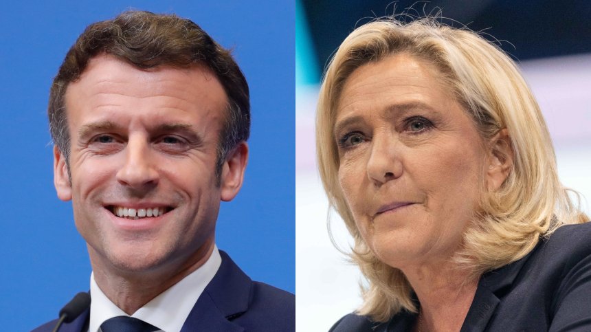 Екзитполовете във Франция: Макрон и Льо Пен отиват на балотаж