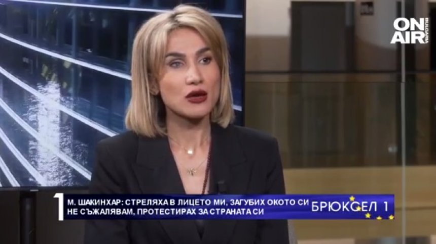 Шахинкар с ексклузивен разказ пред Bulgaria ON AIR за загубата на око при протестите в Иран