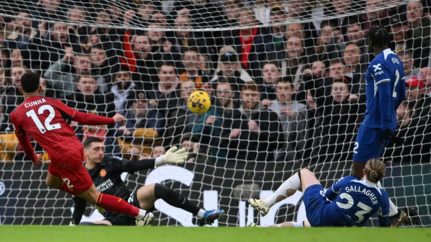 "Уувърхемптън" разнебити "Челси" на "Стамфорд Бридж"