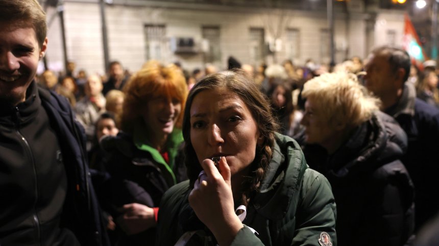 Девети ден на антиправителствени протести в Сърбия