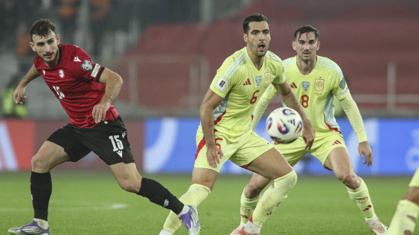 Испания не пожали Грузия и е с пълен актив за Мондиала през 2026 г.