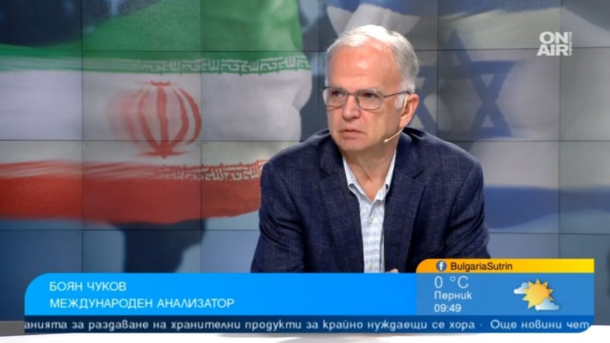 Чуков: САЩ са инструмент на Израел в Иран, Тръмп го очаква много лошо бъдеще