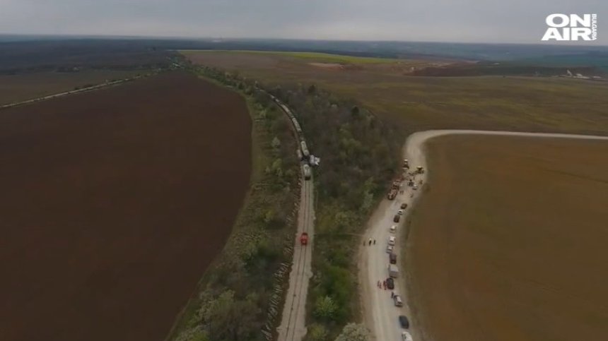 В участъка на дерайлиралия влак скоро имало ремонт