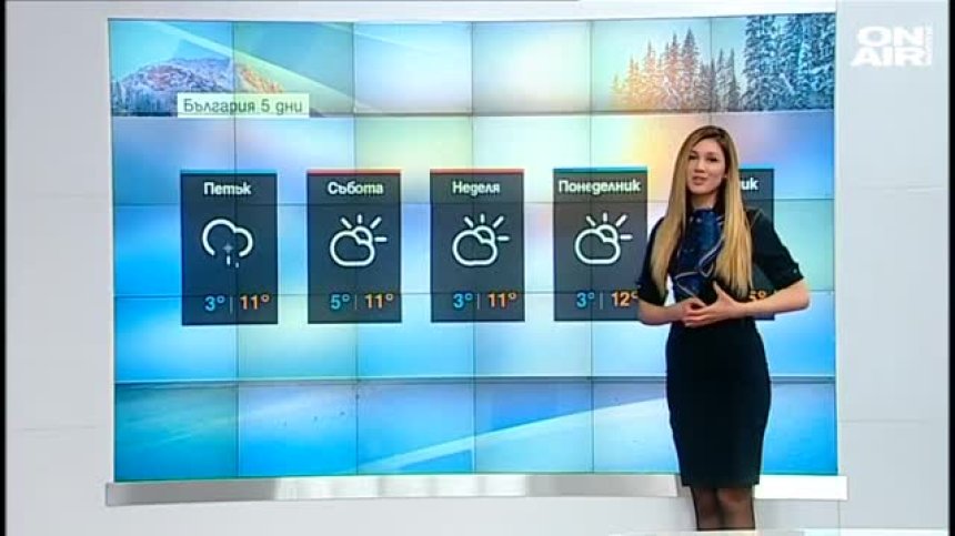 Валежи започват през уикенда, зимата се завръща следващата седмица
