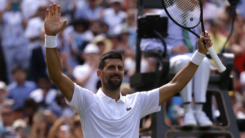 Джокович гази на "Уимбълдън", даде само 5 гейма на Еванс