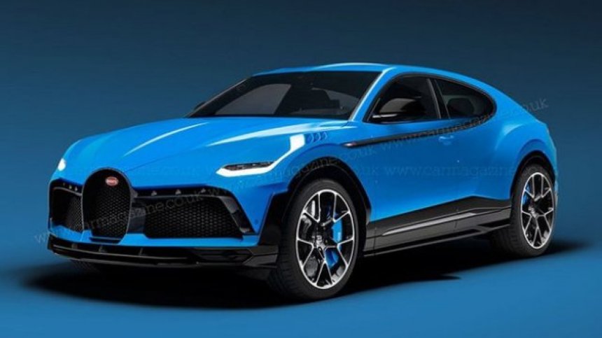 Bugatti прави най-мощния SUV?