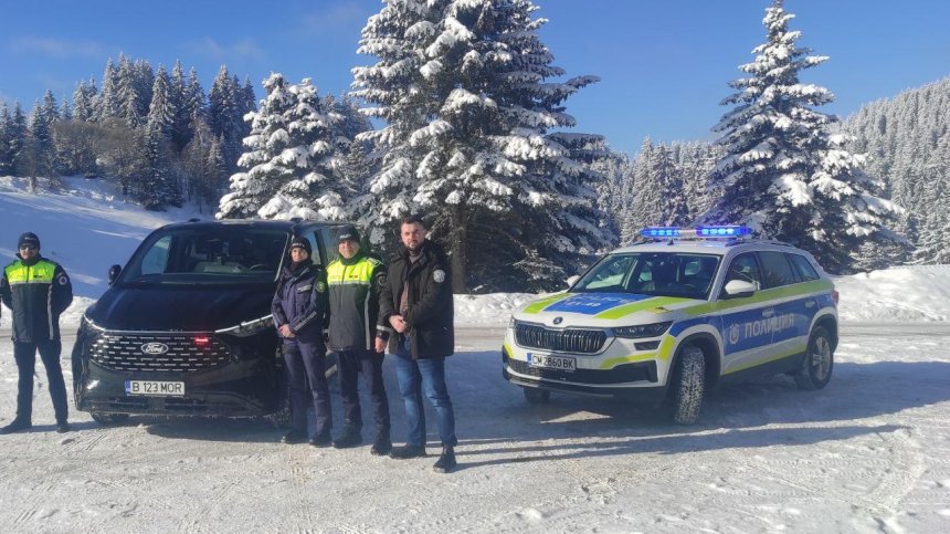 Множество закъсали автомобили на път за Пампорово