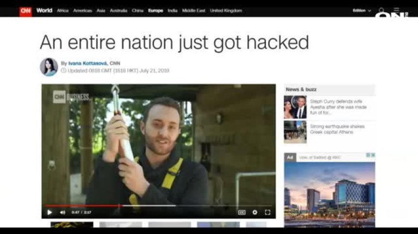 CNN за теча на данни от НАП: Цяла една нация беше хакната