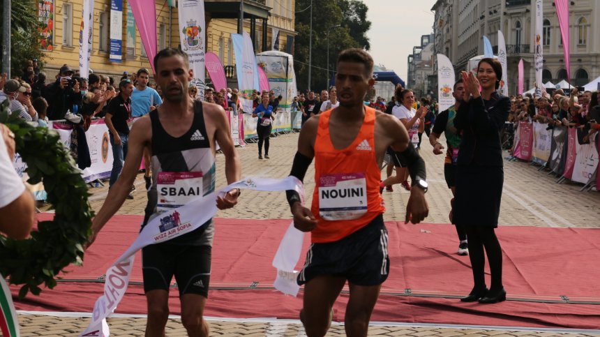 Двама мароканци финишираха първи на Софийския маратон