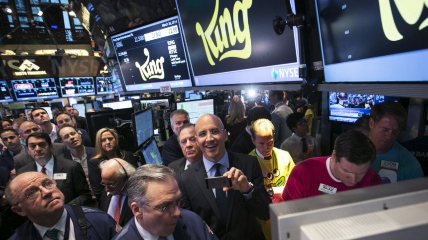 Акциите на King Digital Entertainment потънаха в Ню Йорк