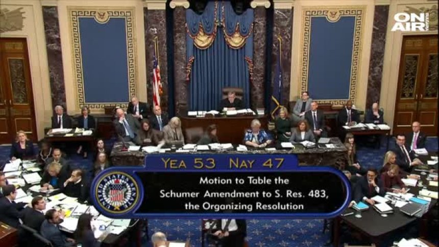 Сблъсъци в Сената по време на процеса по импийчмънт в САЩ