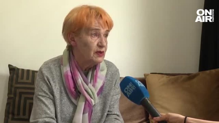 Да намериш вдъхновение в бомбите и молитвите: Украинка представя картините си в София