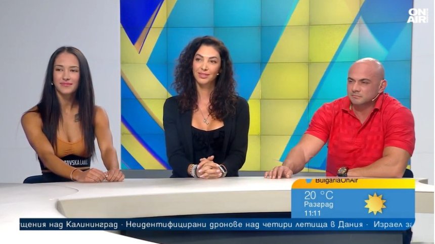 Ива Лилова спечели вицешампионската титла с дебют в категория "Бикини фитнес"