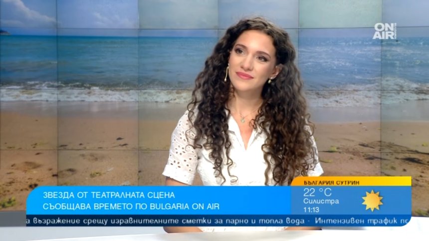 От сцената до ефира: Пътят на Иоанна-Микаела към телевизията и Времето ON AIR