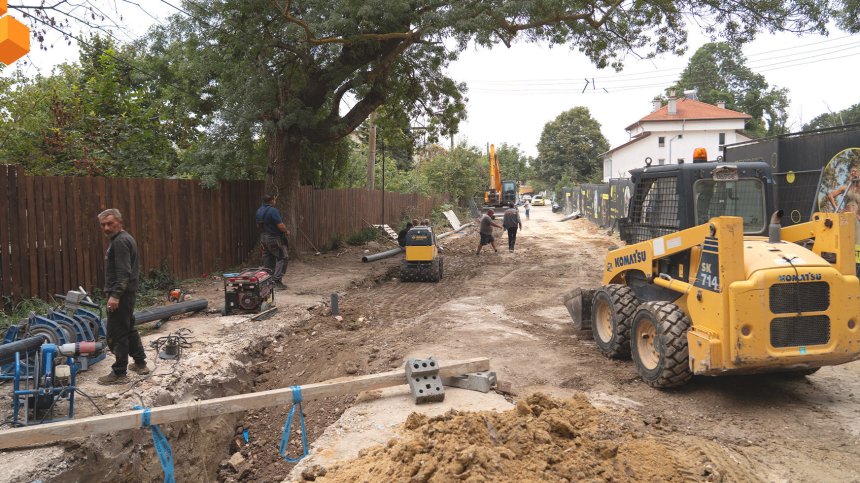 Внимание, шофьори: По ул. "Петър Попов" тече реконструкция на пътя