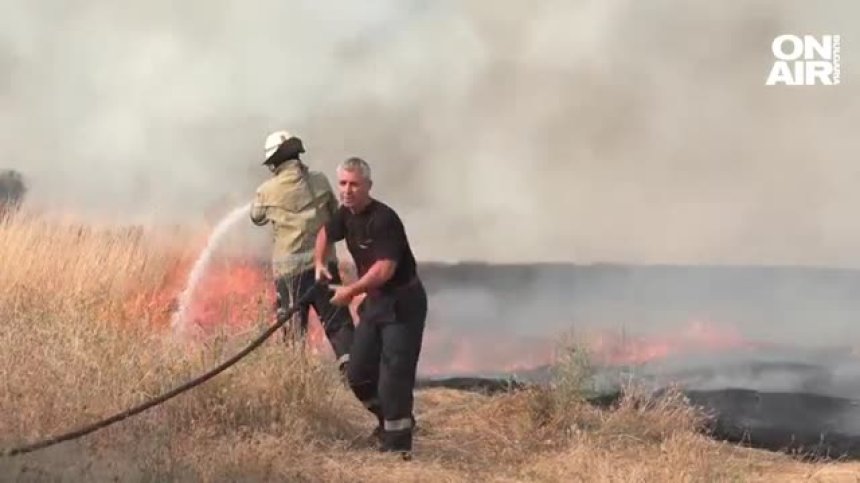 Пожарите в Хасковско са под контрол, отмениха бедственото положение