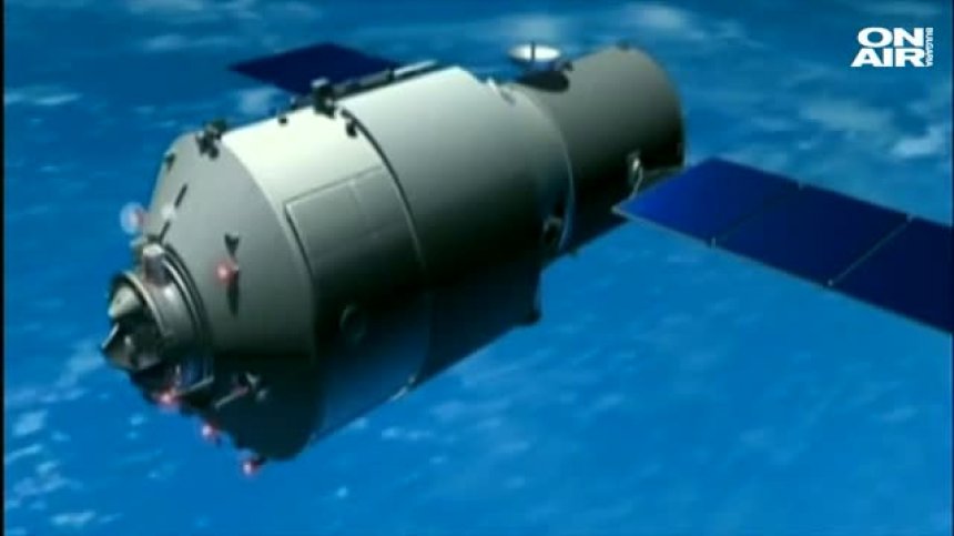 "Тянгун-1" изгоря над Тихия океан